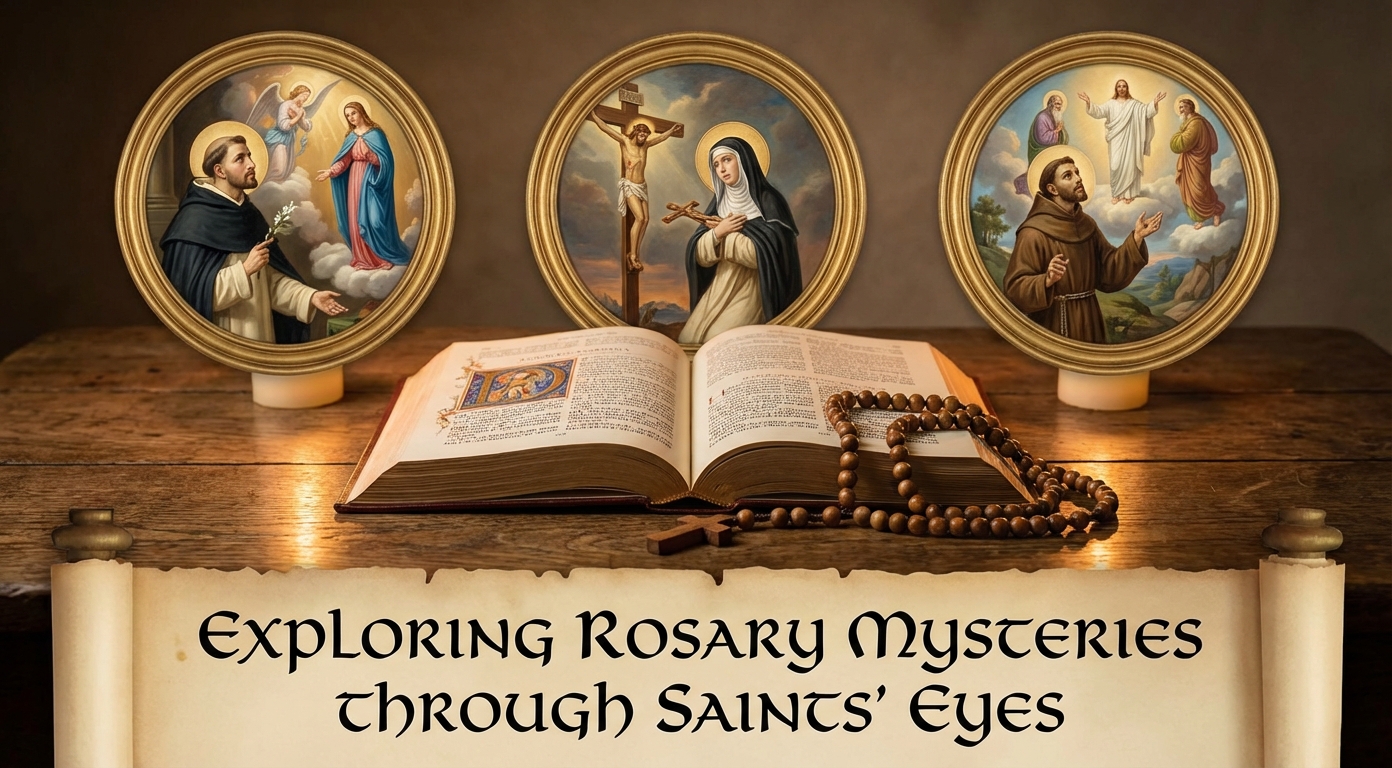 Exploring Rosary Mysteries Through Saints' Eyes
