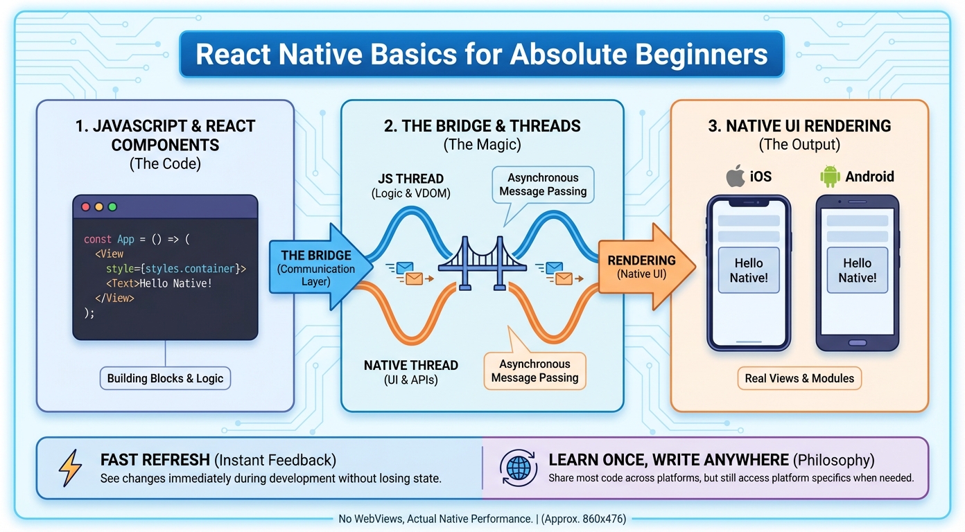 React Native Basics for Absolute Beginners